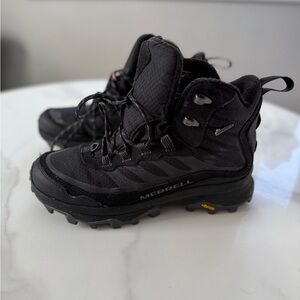Merrell Kids Black Outdoor Boots